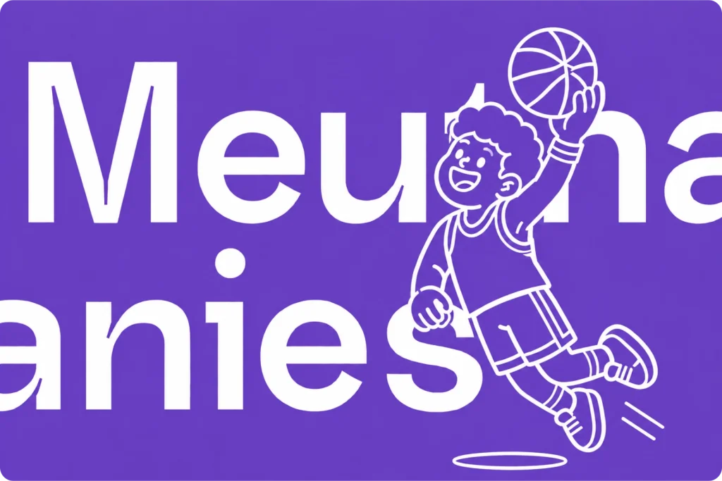 Meuthanies Typeface font specimen